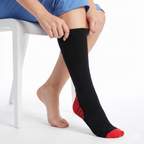 Meia de Compressão 20-30 mmHg Profissional Unissex – Enfermeiras, Voo e Esporte