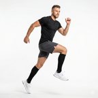 Meia de Compressão 20-30 mmHg Cano Alto Esportiva – Para Maratona e Crossfit