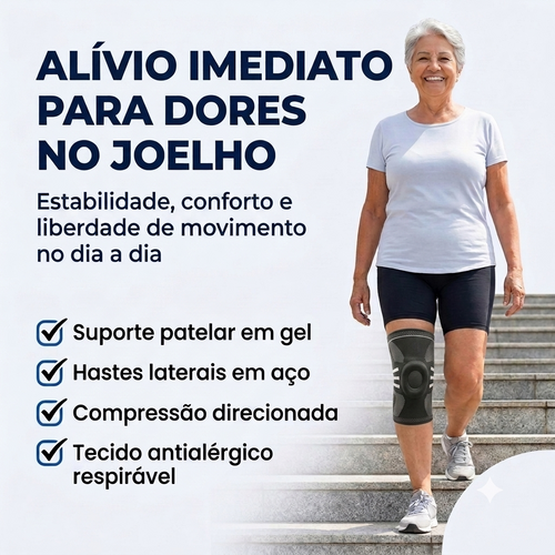 MedCare KneeRelief™ Joelheira Ortopédica de Suporte 5D